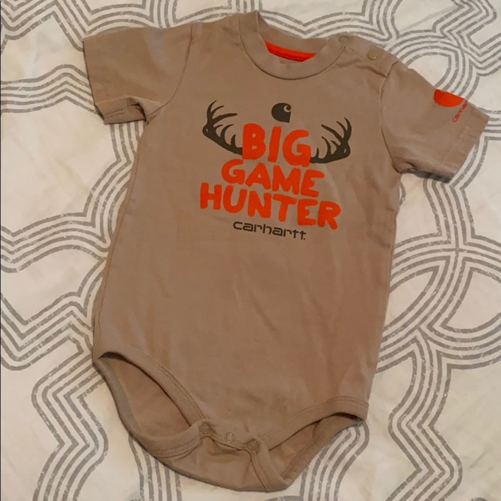 BNWOT Carhartt onesie 24 months